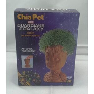 Chia Pet Groot with Seed Pack Decorative Pottery Planter Guardians Of The Galaxy